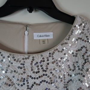 Sequined Calvin Klein Dress
